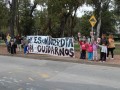 Niños reclamaron por seguridad vial en 20 de Febrero y ... Imagen 4