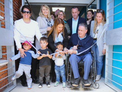 Montevideo: inauguración de CAIF en el barrio Conciliación